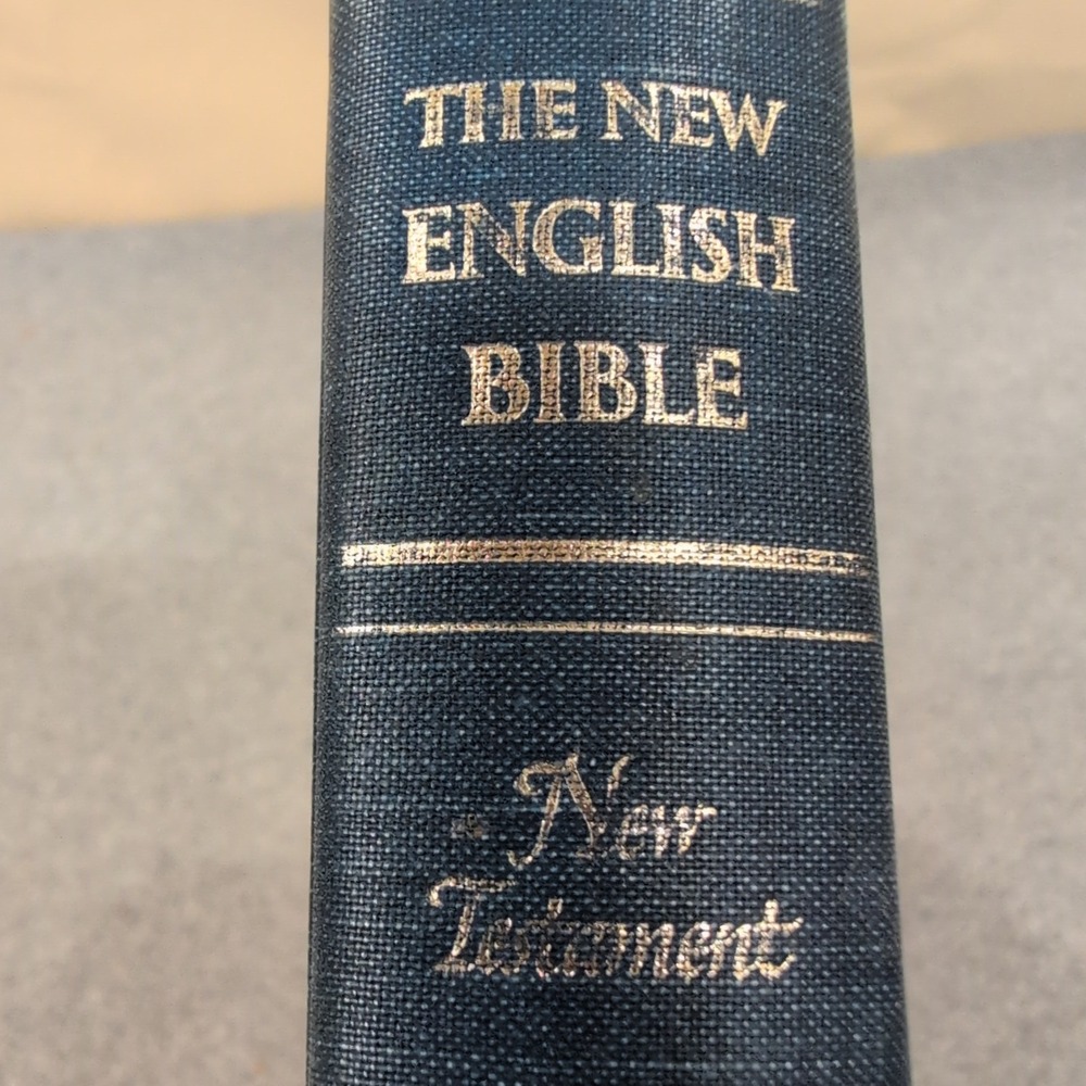 The New English Bible New Testament 1961 Hardcover Oxford Cambridge Univ Press - Picture 1 of 6